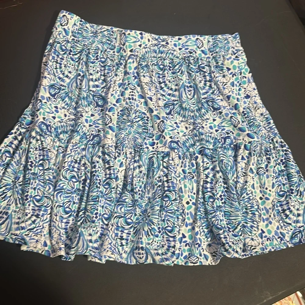 Lilly Pulitzer Women’s Jacey Skirt Call My Shell size large - Picture 3 of 3